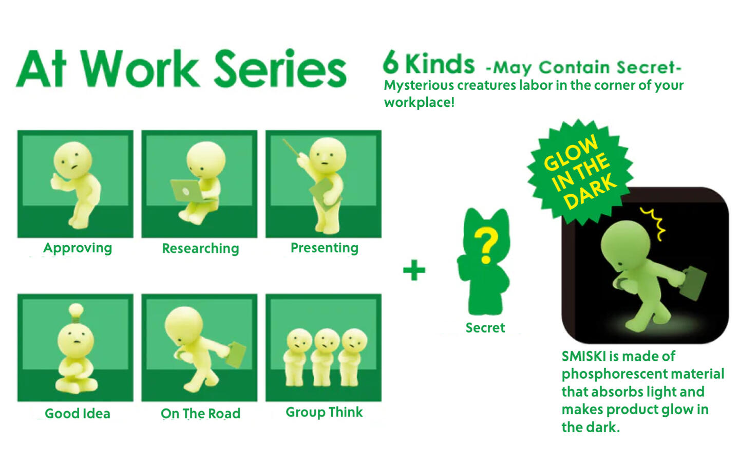 At Work Series - $18.99